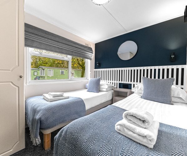 Firgarth Lodge - Twin Bedroom