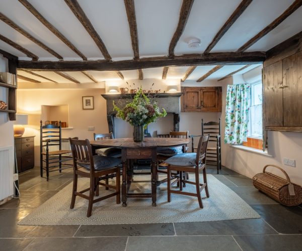 Dining room with fell outlook Low Longmire Cottage, Oxen Park