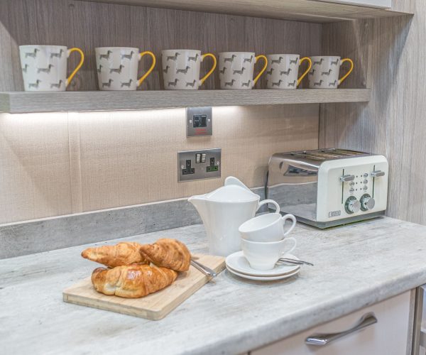 Dizzy Ducks Lodge Lounge/Kitchen