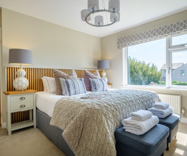 The Bank House Silverdale Master Bedroom