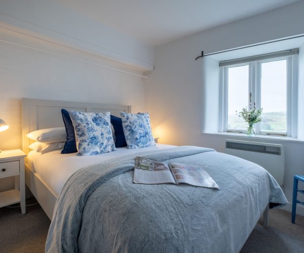 Double bedroom with countryside views Low Longmire Cottage, Oxen Park