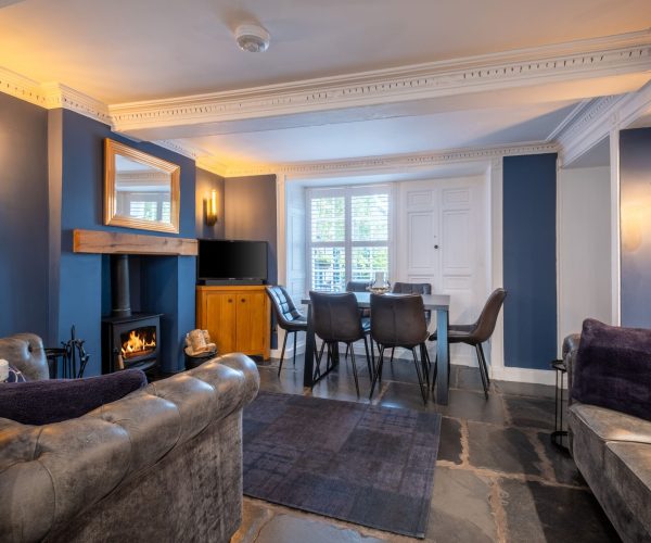 Ross Cottage Holiday Cottage in Hawkshead Living / Dining Area