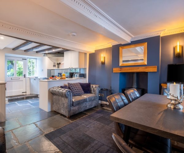 Ross Cottage Holiday Cottage in Hawkshead Living / Dining Area