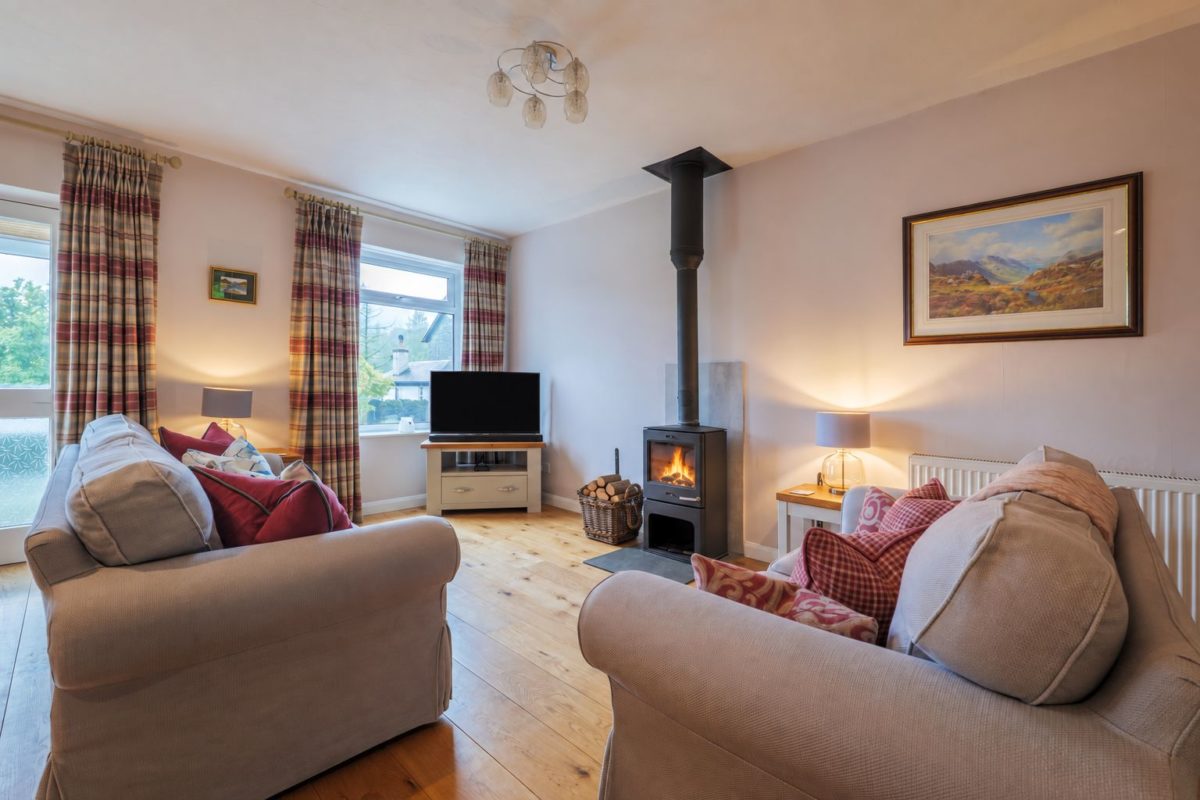 Number One Chapel Stile & Langdale Holiday Cottage Log Burner