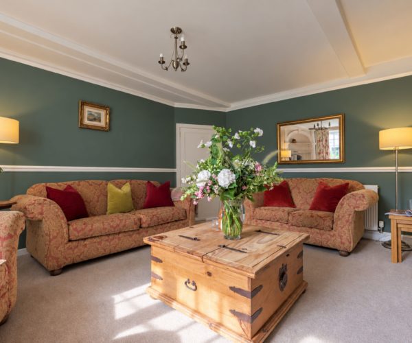 Traditional Lake District Sitting Room at Roger Ground House